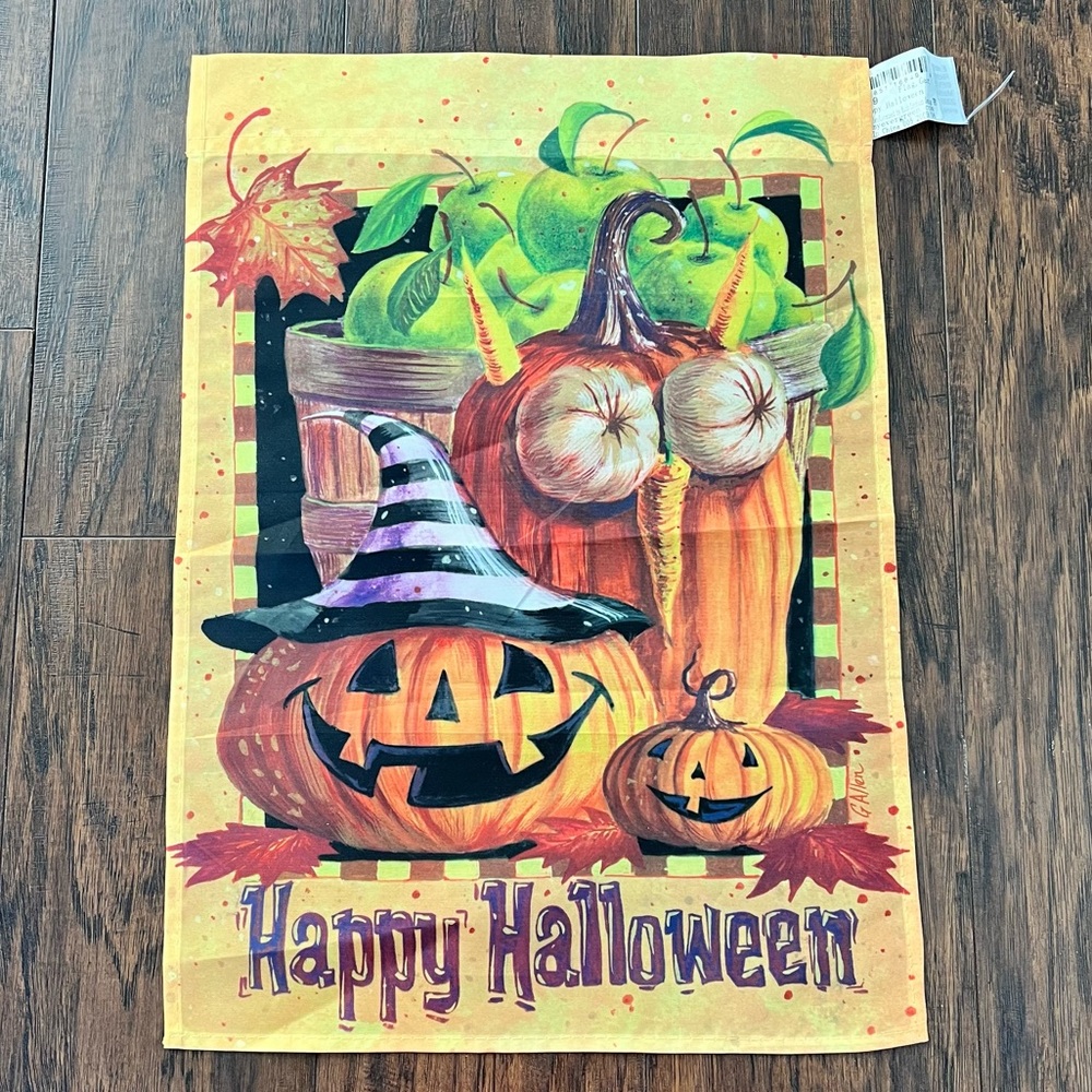 Evergreen enterprises Happy Halloween outdoor decor garden flag